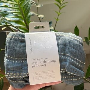 Little Unicorn Organic Cotton Muslin Changing Pad Cover - Stillwater Stitch